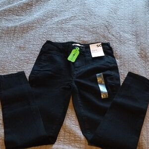 So Women's Black Jeggings Size 3/26W